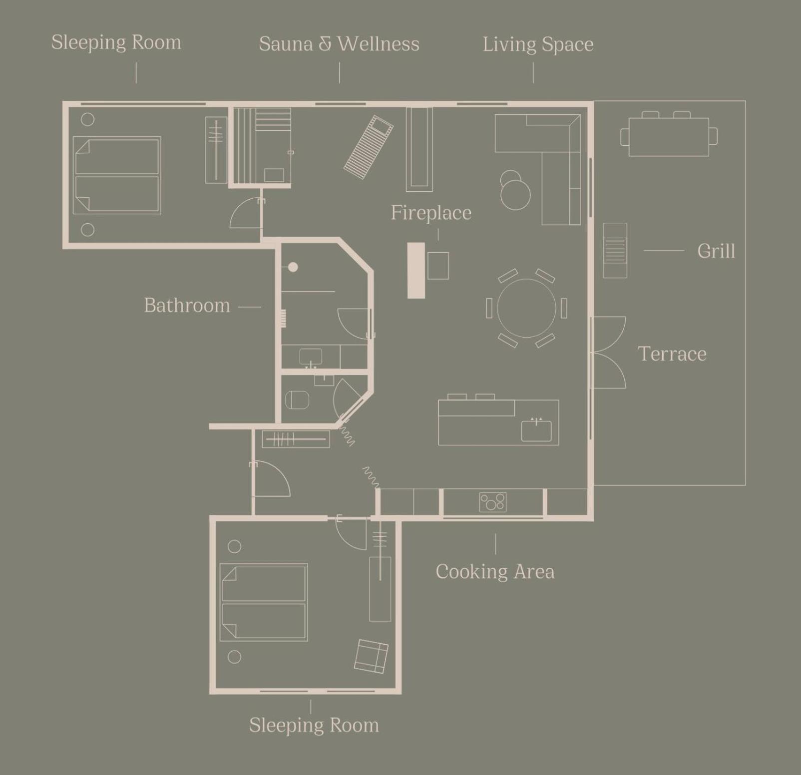 Das Muehlmann Loft Außervillgraten Kamer foto